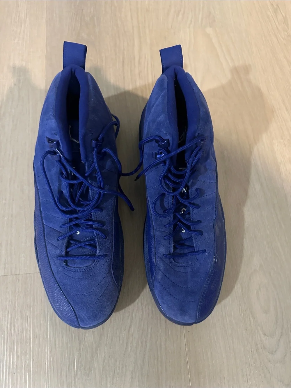 Air Jordan 12 Men’s High-Top Sneakers in Royal Blue